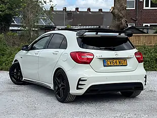 Used 2014 Mercedes-Benz a Class A45 AMG White - Interior and Exterior details 2