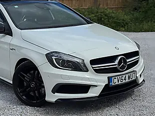 Used 2014 Mercedes-Benz a Class A45 AMG White - Interior and Exterior details 5