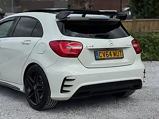 Used 2014 Mercedes-Benz a Class A45 AMG White - Interior and Exterior details 6