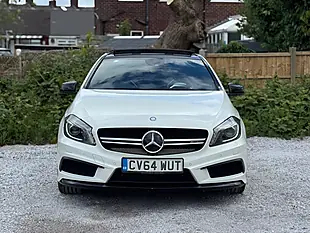 Used 2014 Mercedes-Benz a Class A45 AMG White - Interior and Exterior details 9