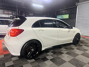 Used 2014 Mercedes-Benz a Class A45 AMG White - Interior and Exterior details 10