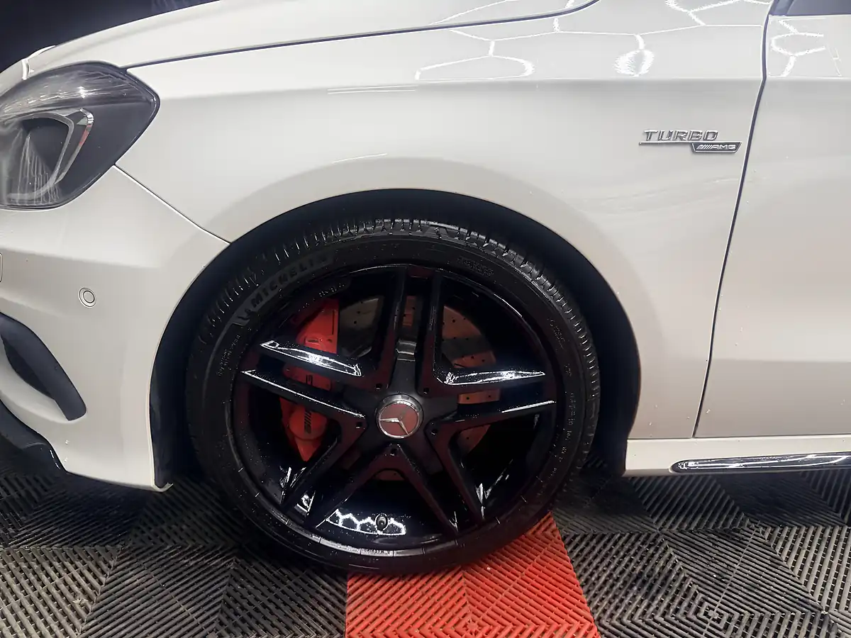 Used 2014 Mercedes-Benz a Class A45 AMG White - Interior and Exterior details 12
