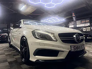 Used 2014 Mercedes-Benz a Class A45 AMG White - Interior and Exterior details 13