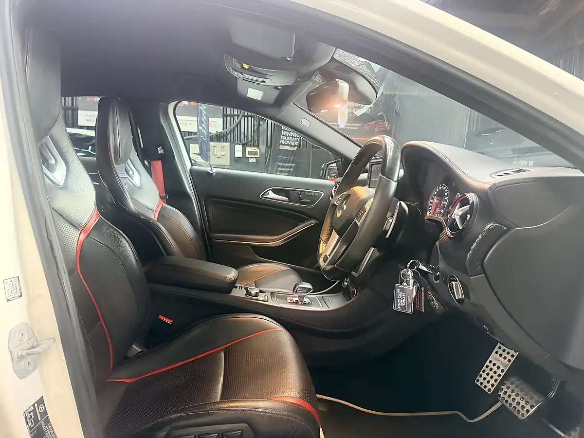 Used 2014 Mercedes-Benz a Class A45 AMG White - Interior and Exterior details 20