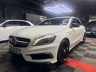 Used 2014 Mercedes-Benz a Class A45 AMG White - Interior and Exterior details 4