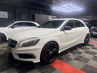 Used 2014 Mercedes-Benz a Class A45 AMG White - Interior and Exterior details 5