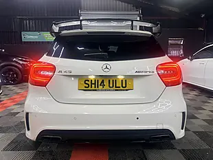 Used 2014 Mercedes-Benz a Class A45 AMG White - Interior and Exterior details 9