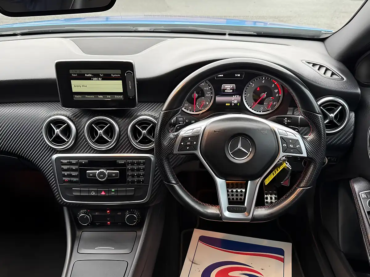 Used 2014 Mercedes-Benz a Class AMG Sport Blue - Interior and Exterior details 11