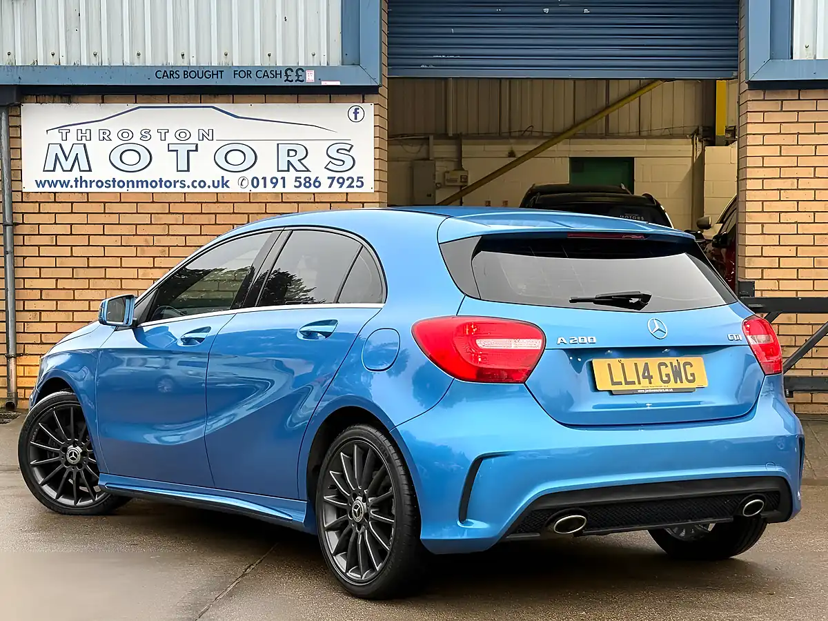Used 2014 Mercedes-Benz a Class AMG Sport Blue - Interior and Exterior details 3