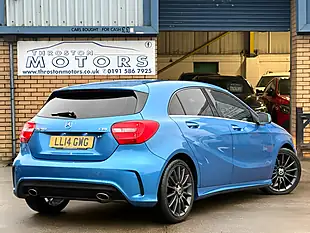 Used 2014 Mercedes-Benz a Class AMG Sport Blue - Interior and Exterior details 4