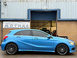 Used 2014 Mercedes-Benz a Class AMG Sport Blue - Interior and Exterior details 6