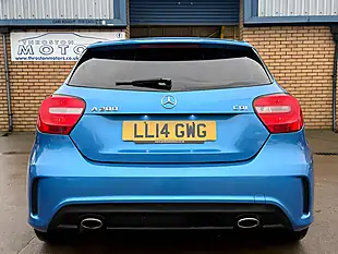 Used 2014 Mercedes-Benz a Class AMG Sport Blue - Interior and Exterior details 8