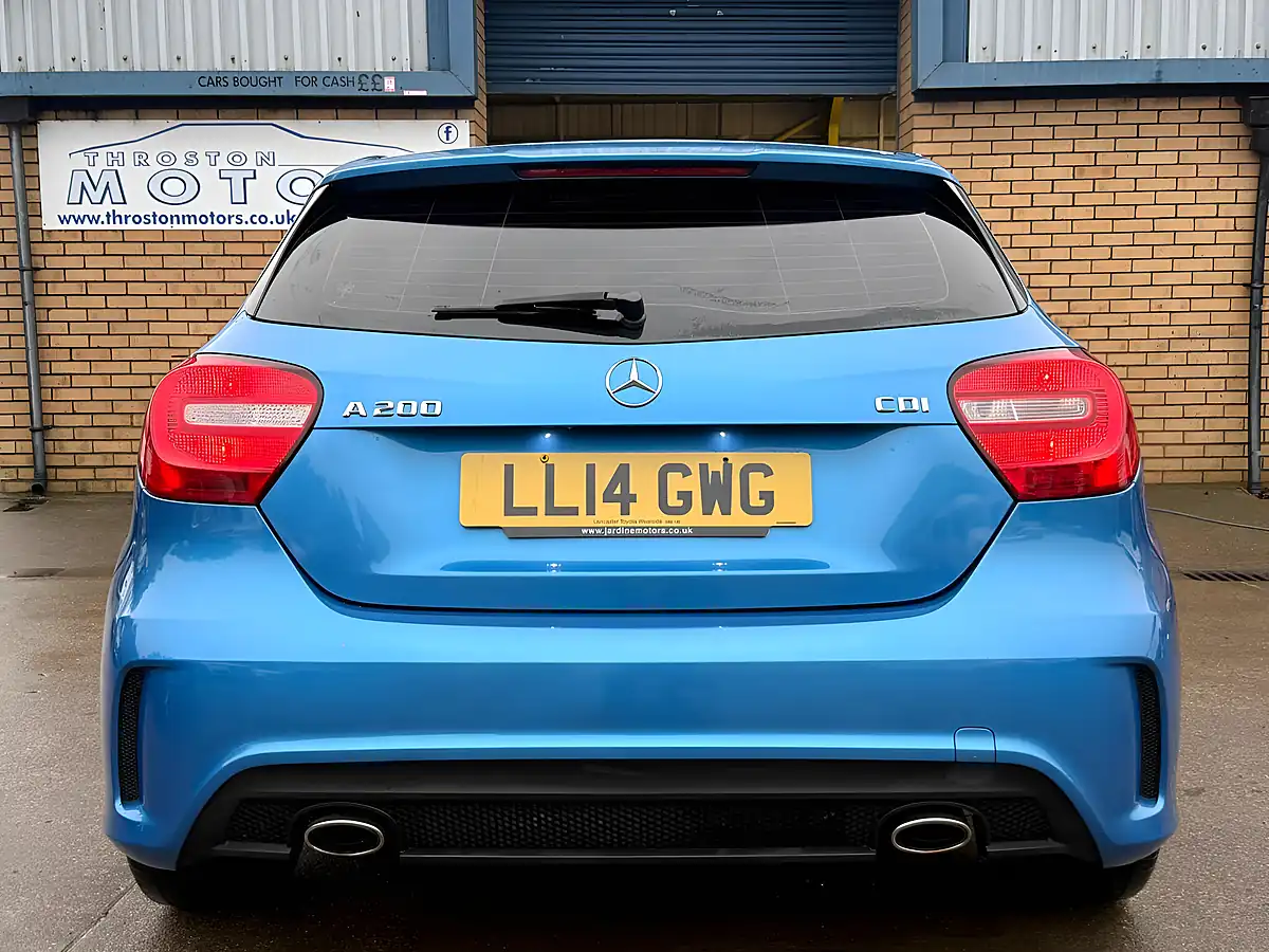 Used 2014 Mercedes-Benz a Class AMG Sport Blue - Interior and Exterior details 8