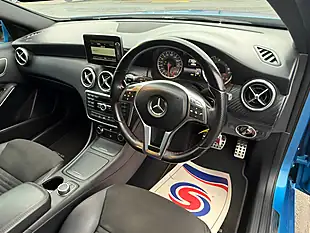 Used 2014 Mercedes-Benz a Class AMG Sport Blue - Interior and Exterior details 9
