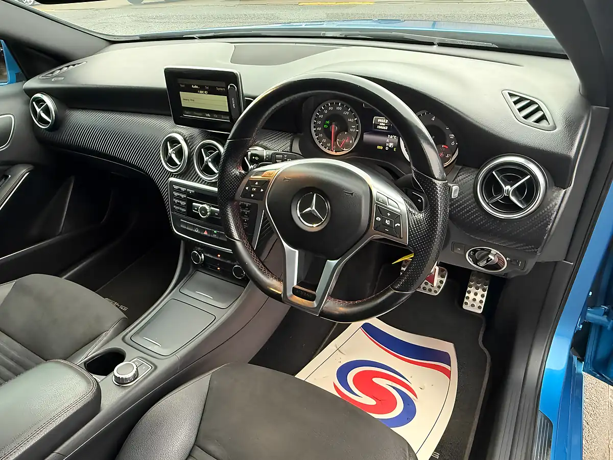 Used 2014 Mercedes-Benz a Class AMG Sport Blue - Interior and Exterior details 9