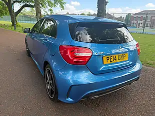 Used 2014 Mercedes-Benz a-Class AMG Sport Blue - Interior and Exterior details 5