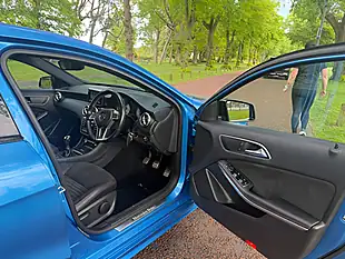 Used 2014 Mercedes-Benz a-Class AMG Sport Blue - Interior and Exterior details 9