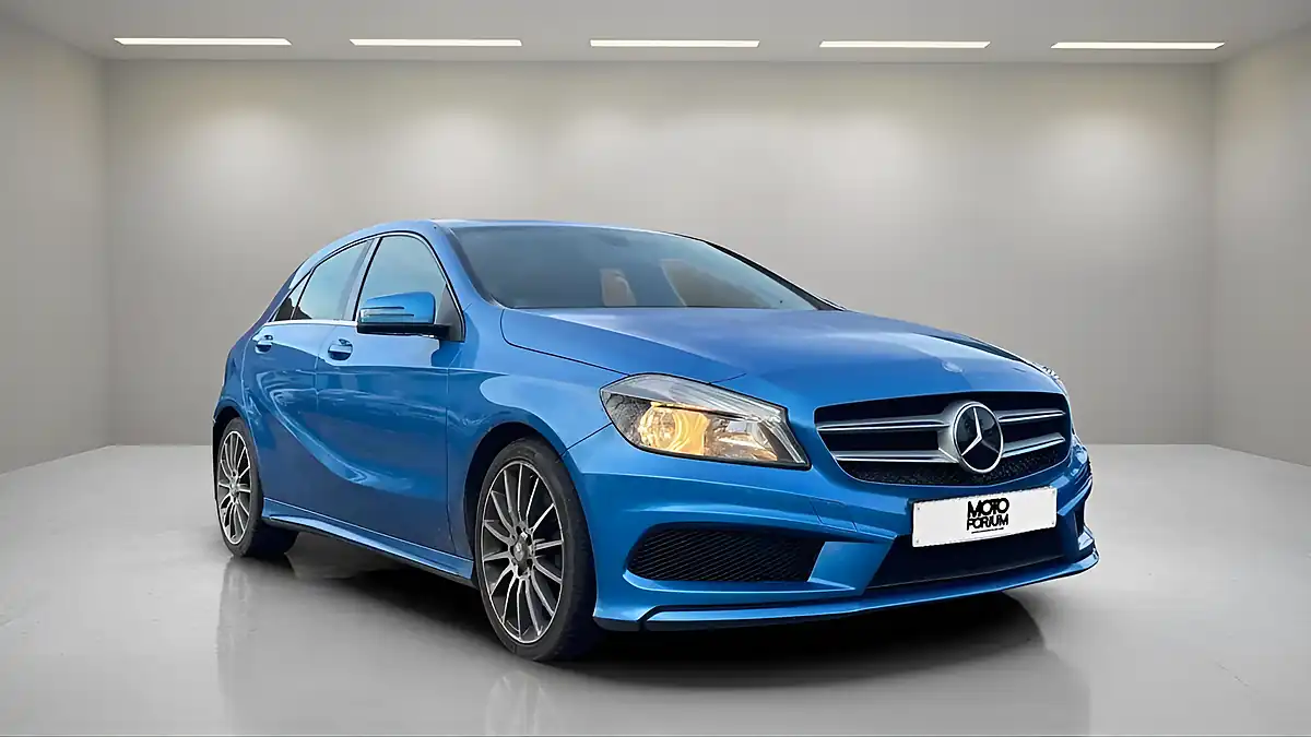 Used 2014 Mercedes-Benz a Class AMG Sport Blue - Front View