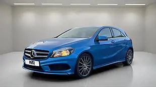 Used 2014 Mercedes-Benz a Class AMG Sport Blue - Interior and Exterior details 2