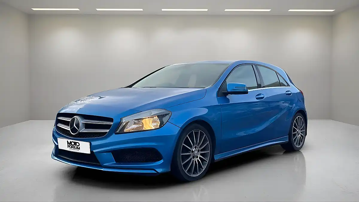 Used 2014 Mercedes-Benz a Class AMG Sport Blue - Interior and Exterior details 2