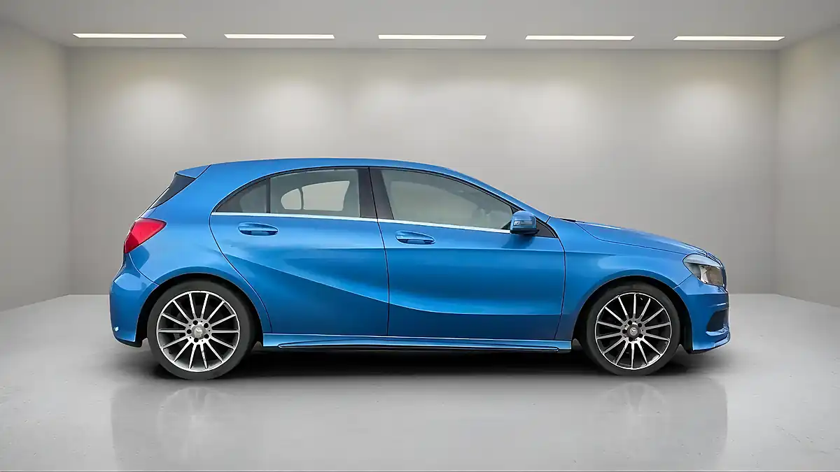 Used 2014 Mercedes-Benz a Class AMG Sport Blue - Interior and Exterior details 4