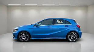 Used 2014 Mercedes-Benz a Class AMG Sport Blue - Interior and Exterior details 5
