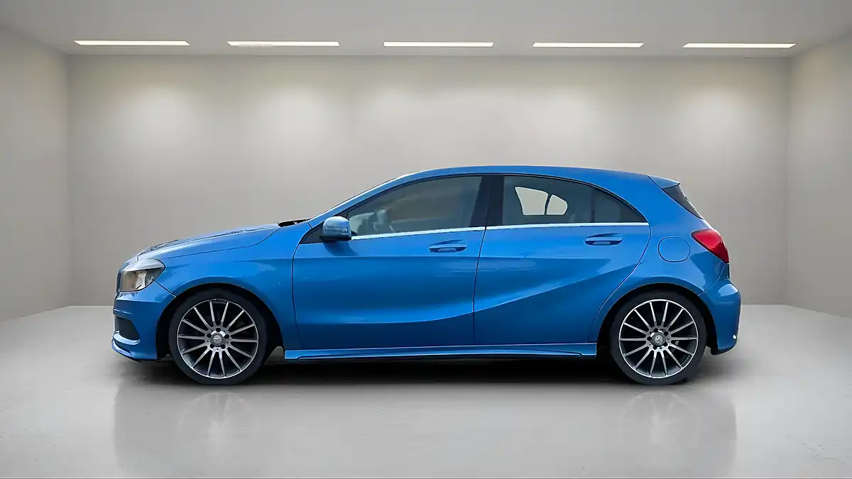 Used 2014 Mercedes-Benz a Class AMG Sport Blue - Interior and Exterior details 5