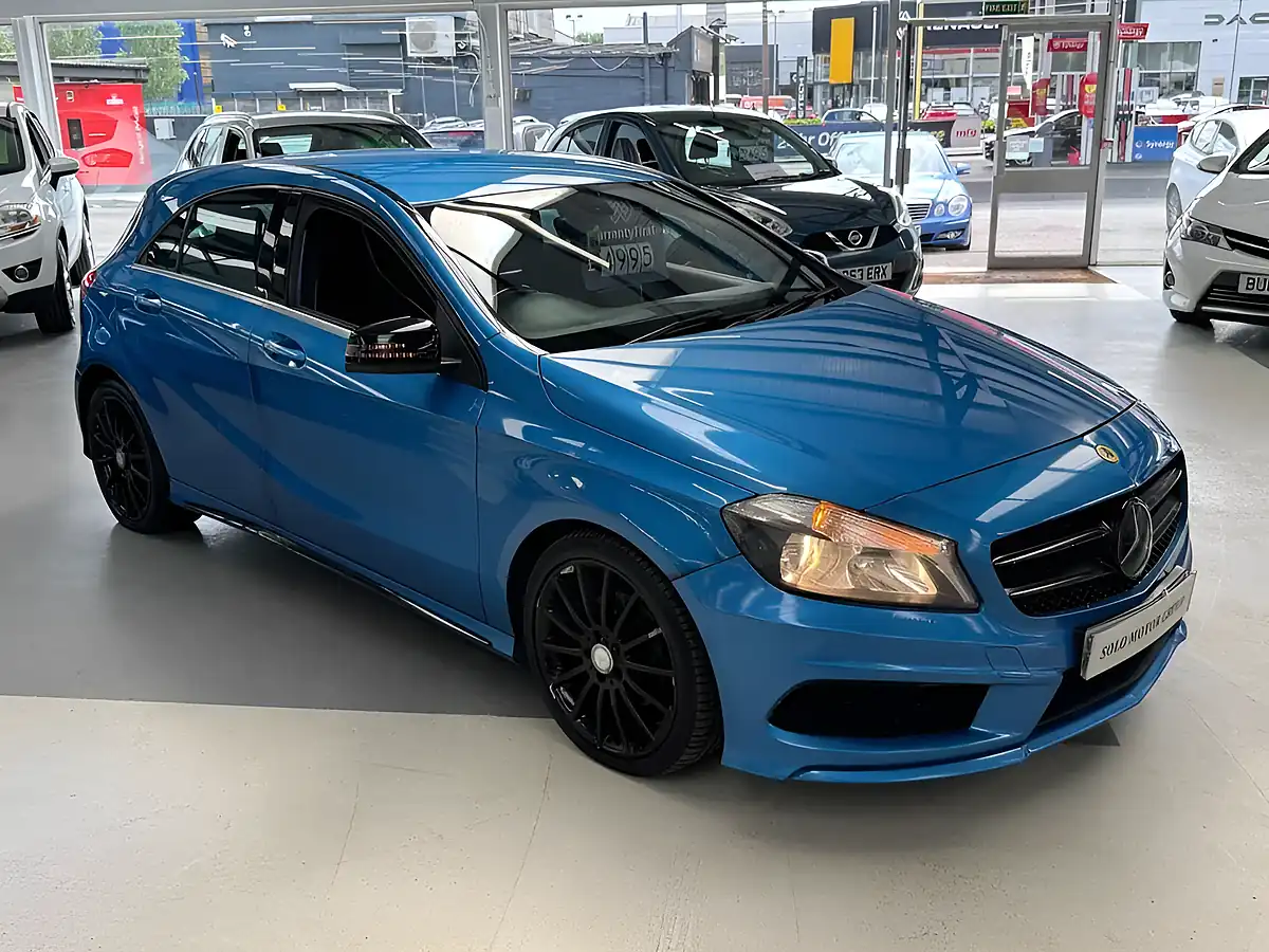 Used 2014 Mercedes-Benz a Class AMG Sport Blue - Interior and Exterior details 19