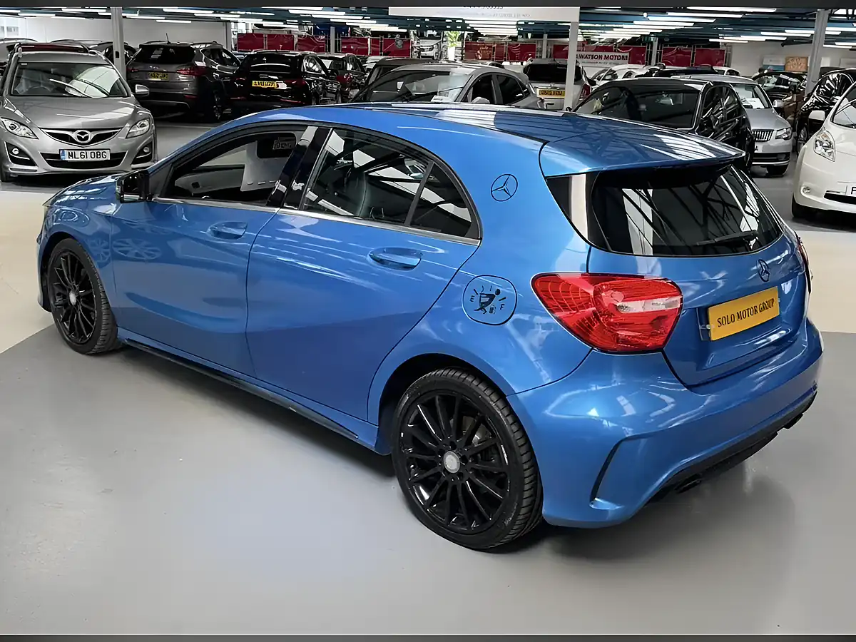Used 2014 Mercedes-Benz a Class AMG Sport Blue - Interior and Exterior details 2