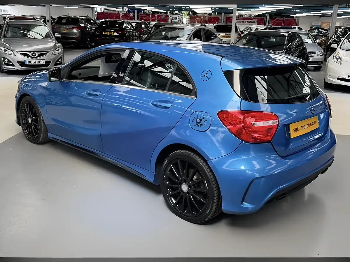 Used 2014 Mercedes-Benz a Class AMG Sport Blue - Interior and Exterior details 20