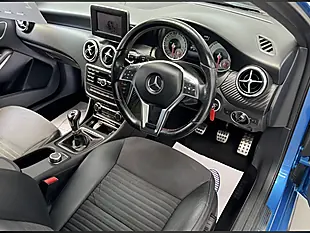 Used 2014 Mercedes-Benz a Class AMG Sport Blue - Interior and Exterior details 3