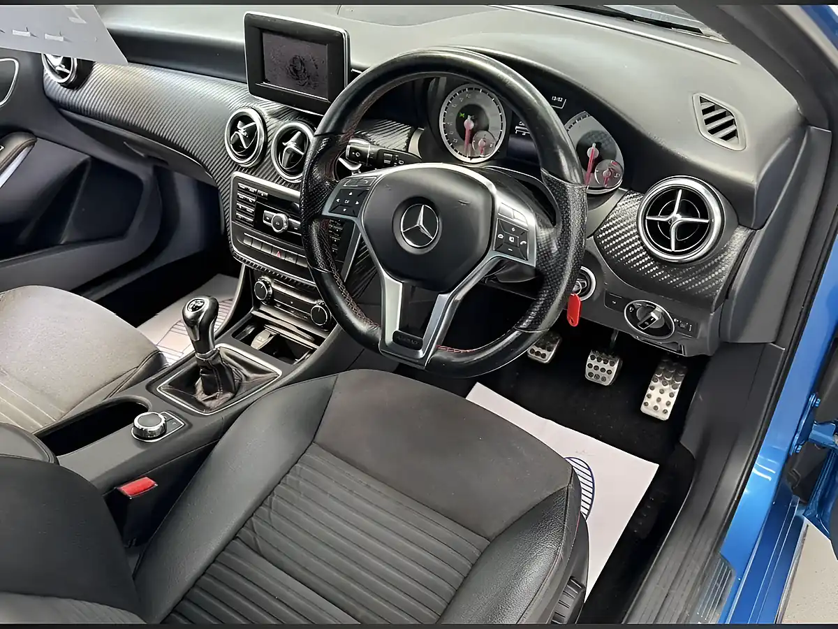 Used 2014 Mercedes-Benz a Class AMG Sport Blue - Interior and Exterior details 3