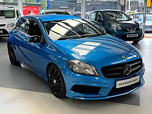Used 2014 Mercedes-Benz a Class AMG Sport Blue - Interior and Exterior details 5