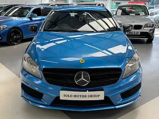 Used 2014 Mercedes-Benz a Class AMG Sport Blue - Interior and Exterior details 6