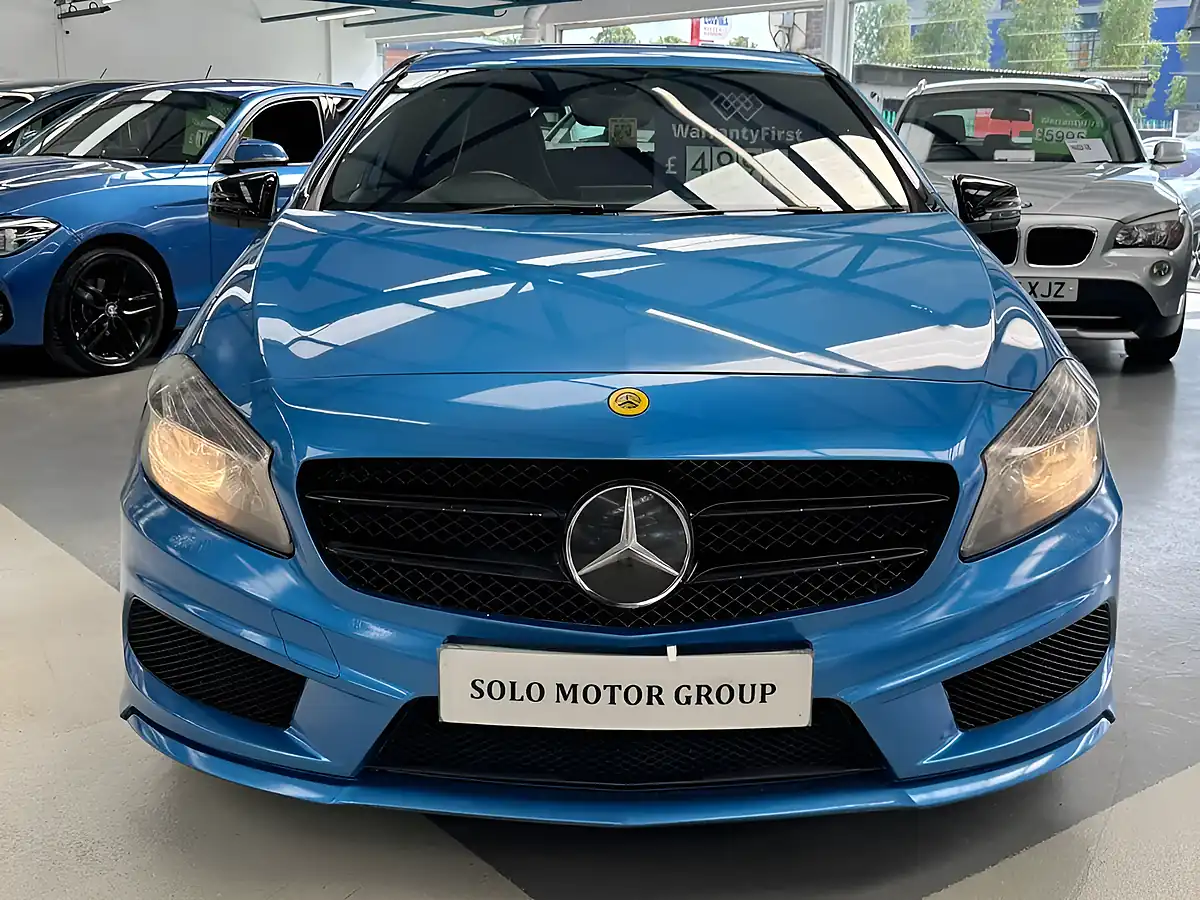 Used 2014 Mercedes-Benz a Class AMG Sport Blue - Interior and Exterior details 7