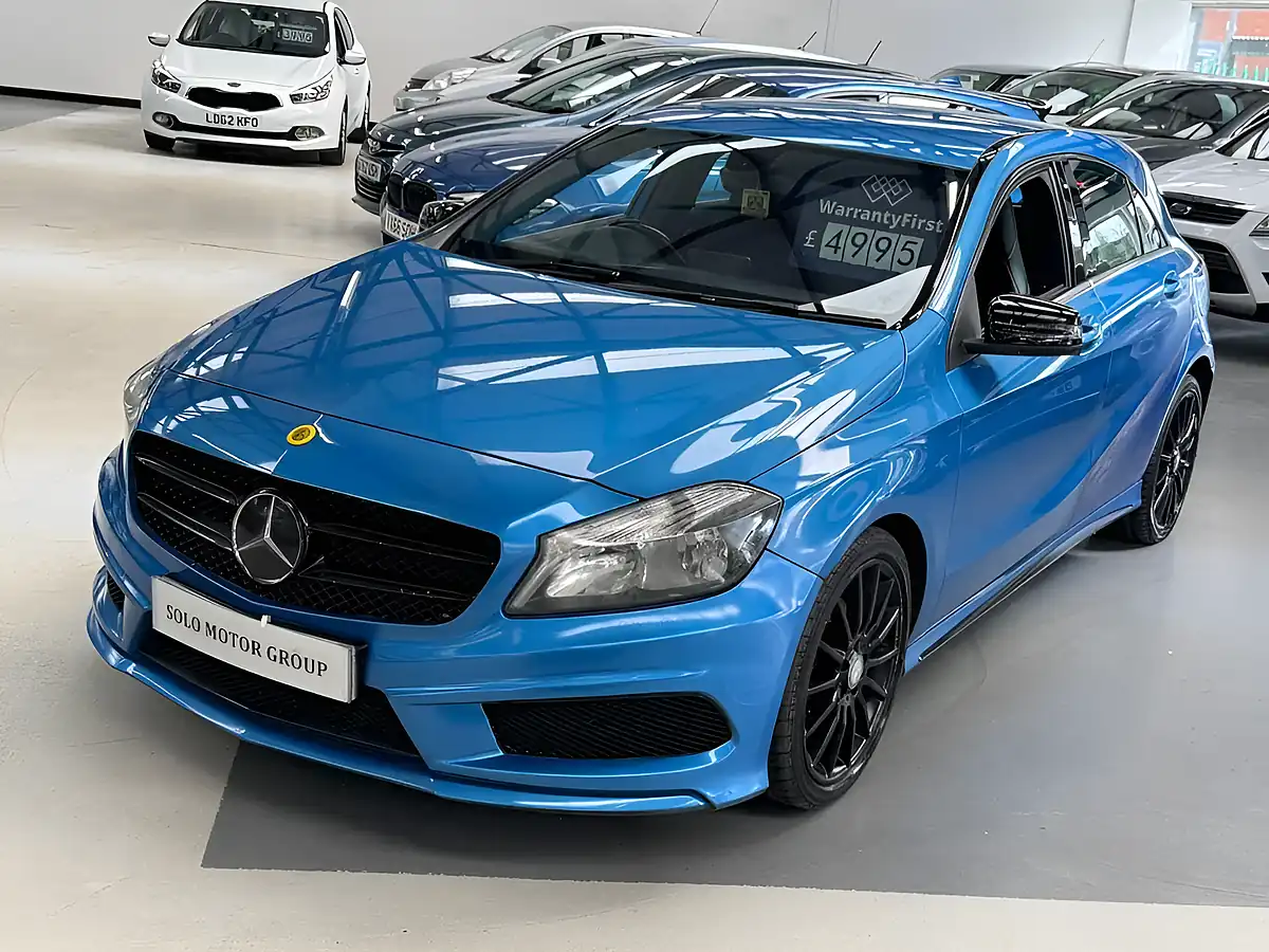 Used 2014 Mercedes-Benz a Class AMG Sport Blue - Interior and Exterior details 8