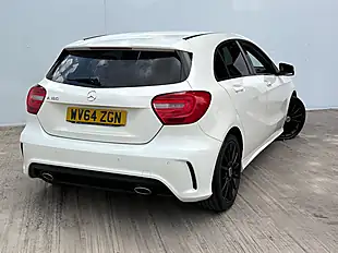 Used 2014 Mercedes-Benz a Class AMG Sport Cirrus White - Interior and Exterior details 10