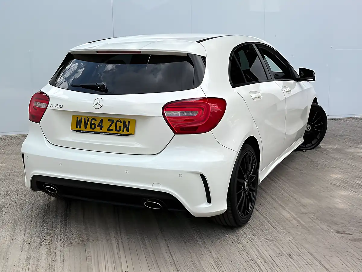 Used 2014 Mercedes-Benz a Class AMG Sport Cirrus White - Interior and Exterior details 10