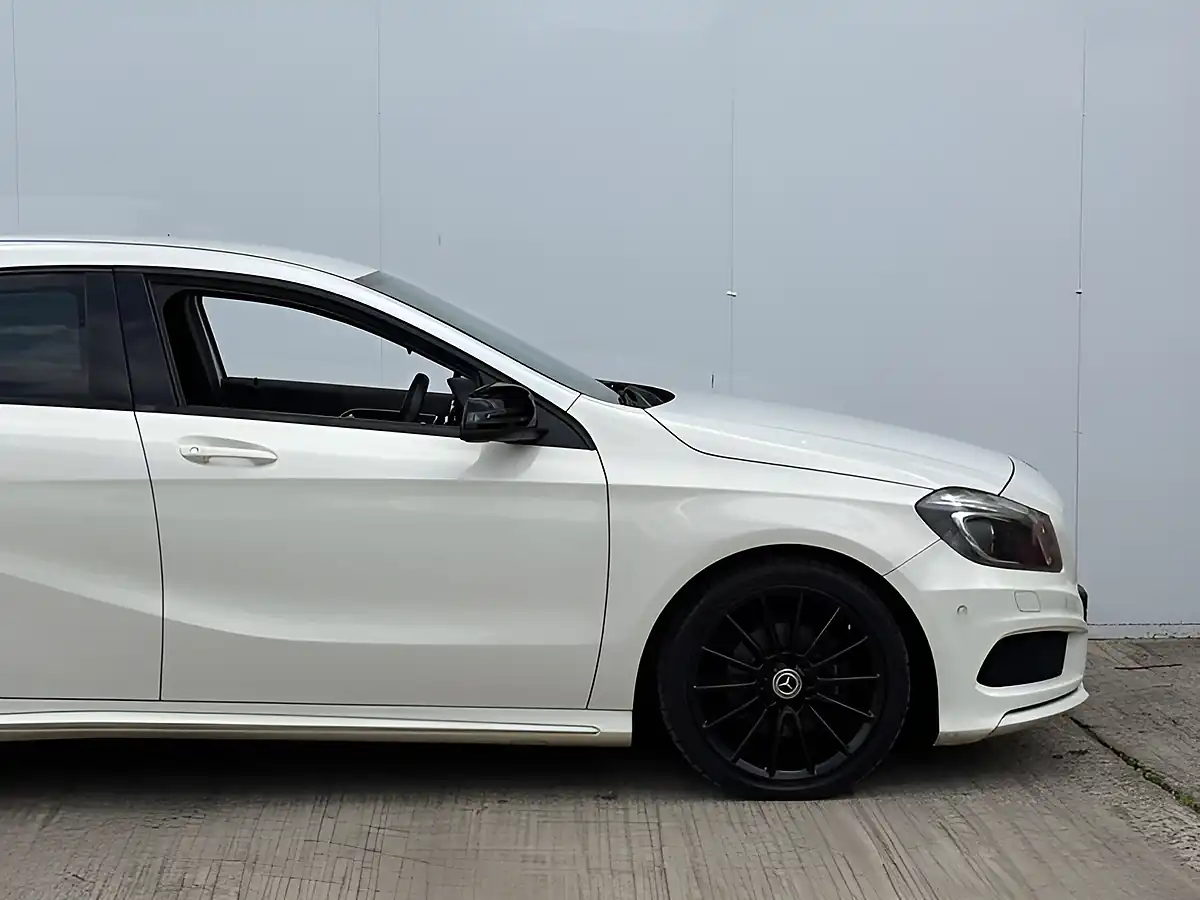 Used 2014 Mercedes-Benz a Class AMG Sport Cirrus White - Interior and Exterior details 12