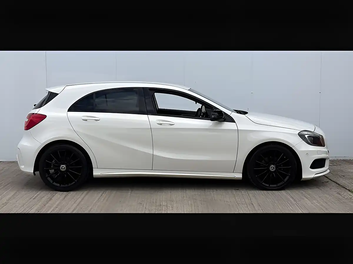 Used 2014 Mercedes-Benz a Class AMG Sport Cirrus White - Interior and Exterior details 14
