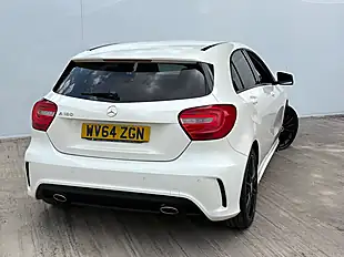 Used 2014 Mercedes-Benz a Class AMG Sport Cirrus White - Interior and Exterior details 19