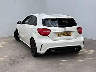 Used 2014 Mercedes-Benz a Class AMG Sport Cirrus White - Interior and Exterior details 2