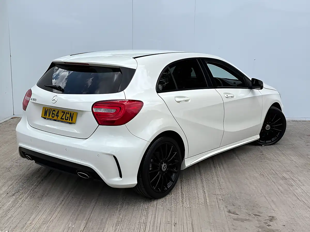 Used 2014 Mercedes-Benz a Class AMG Sport Cirrus White - Interior and Exterior details 3