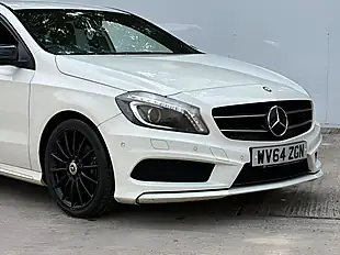 Used 2014 Mercedes-Benz a Class AMG Sport Cirrus White - Interior and Exterior details 4