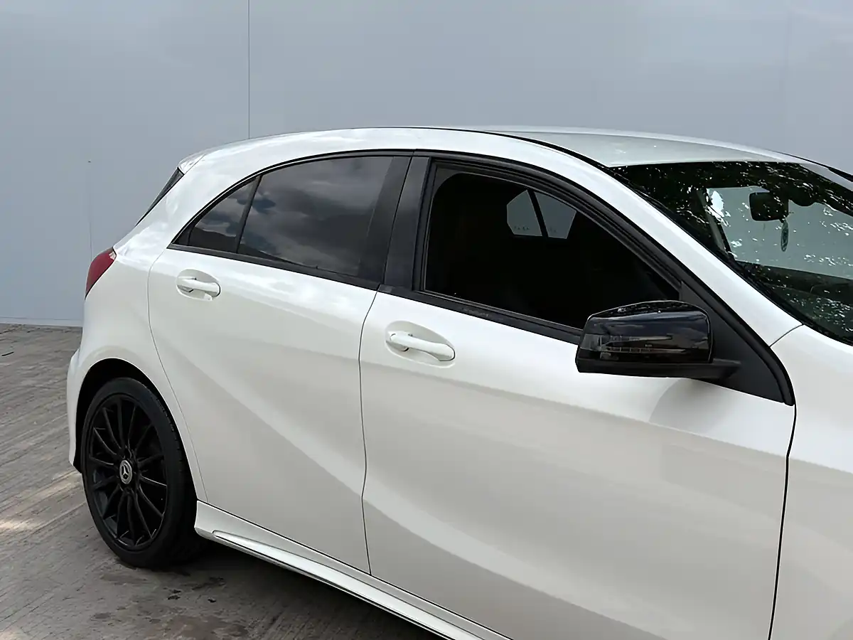 Used 2014 Mercedes-Benz a Class AMG Sport Cirrus White - Interior and Exterior details 9