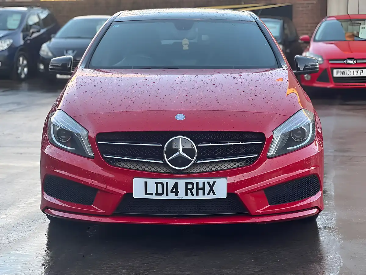 Used 2014 Mercedes-Benz a Class AMG Sport Red - Interior and Exterior details 2