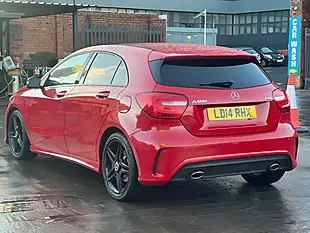 Used 2014 Mercedes-Benz a Class AMG Sport Red - Interior and Exterior details 4