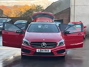 Used 2014 Mercedes-Benz a Class AMG Sport Red - Interior and Exterior details 5