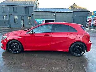 Used 2014 Mercedes-Benz a Class AMG Sport Red - Interior and Exterior details 6