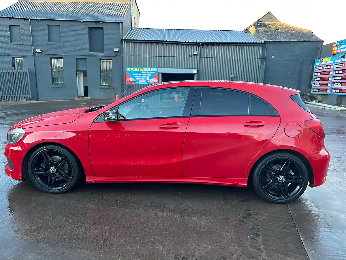 Used 2014 Mercedes-Benz a Class AMG Sport Red - Interior and Exterior details 6